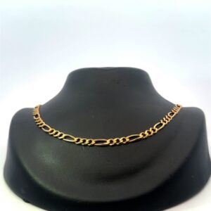 14k Figaro Estate Chain 30" 090437