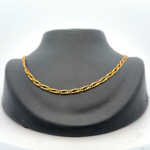 21k Double Oval Estate Chain 17" 090571