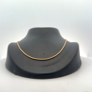 14K 1.5mm Popcorn 18" Estate Chain 090683