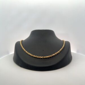 14K 2.5mm Rope Estate 18" Chain 101310