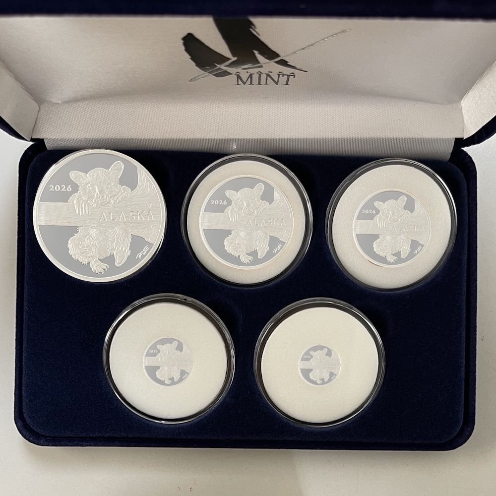 2026 Official State of Alaska "Bear Cub" Medallion - Image 6