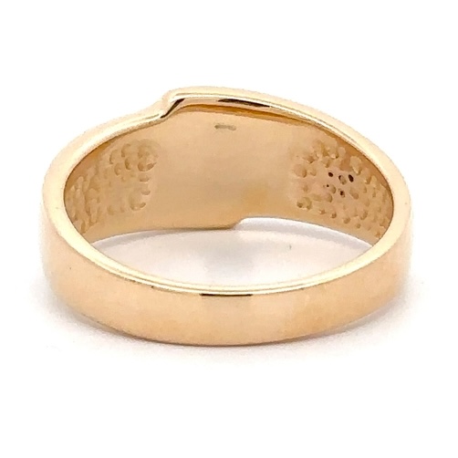 Gold Quartz Diamond & Gold Nugget Ladies Ring RL882D8NQ - Image 3