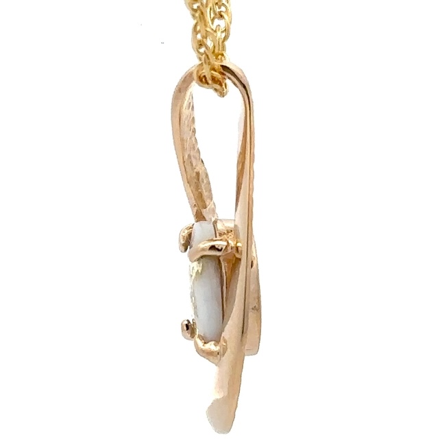Gold Quartz Pendant PN564QX - Image 4