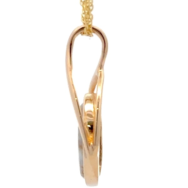 Gold Quartz Pendant PSC128QX - Image 2