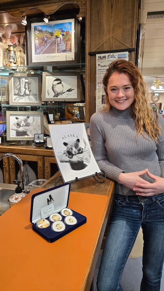 2026 Official State of Alaska "Bear Cub" Medallion - Image 10