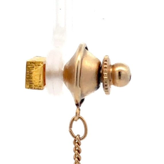 Estate 14k Gold Bar Pin 070835 - Image 2