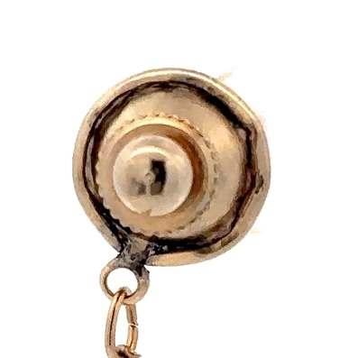 Estate 14k Gold Bar Pin 070835 - Image 3