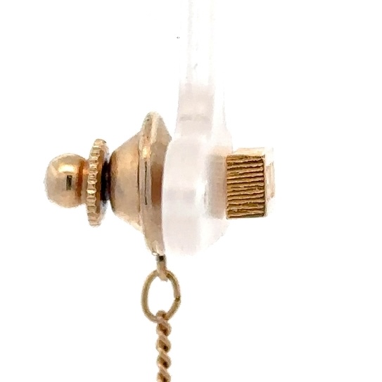 Estate 14k Gold Bar Pin 070835 - Image 4