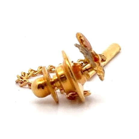 Estate Black Hills Gold Tie Tack 070897 - Image 4