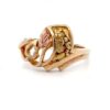 Estate Gold Nugget & Black Hills Gold Ladies Ring 071176