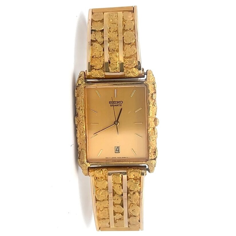 Seiko Gold Nugget Estate Watch
