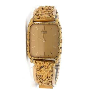 Seiko Gold Nugget Estate Watch