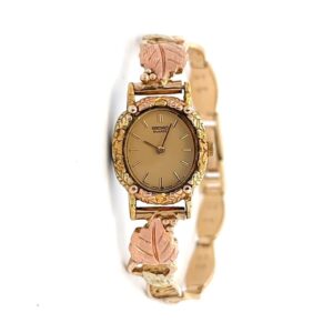 Sieko Womens Gold Nugget & Black Hills Gold Estate Watch