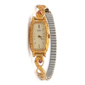 Seiko Womens Gold Nugget Estate Watch