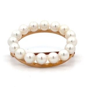 Estate 14k Pearl Pin 073108