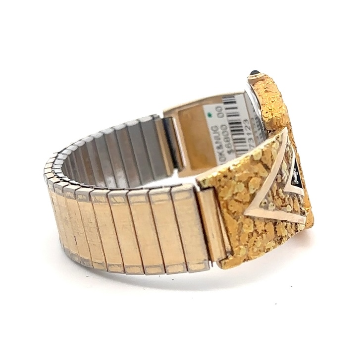 Seiko Gold Nugget& Diamond Estate Watch - Image 5