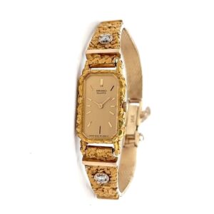 Seiko Womens Gold Nugget Estate Watch