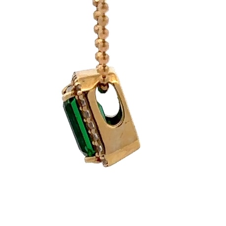 Estate Synthetic Gem Pendant 074097 - Image 4