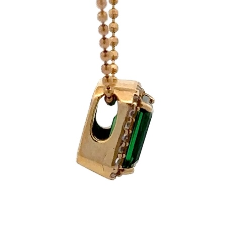 Estate Synthetic Gem Pendant 074097 - Image 2