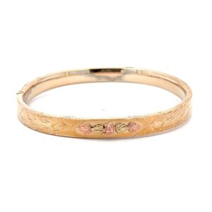 Estate Black Hills Gold Bangle 075833