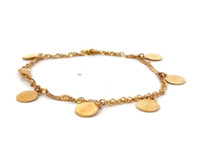 18K Replica Coin Estate Bracelet 075870 - Image 4