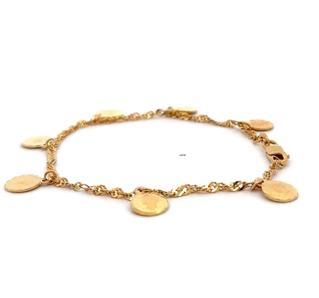 18K Replica Coin Estate Bracelet 075870 - Image 2