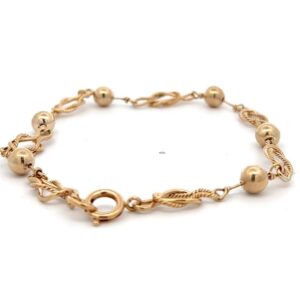 14K Unique Estate Bracelet 078047