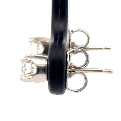 .44Ct White Gold Diamond Earrings 078066 - Image 2