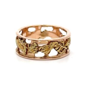 Estate Gold Nugget Ladies Band 078096