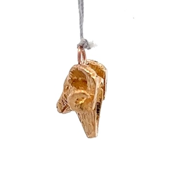 Estate 10K Rams Head Charm 078112 - Image 4