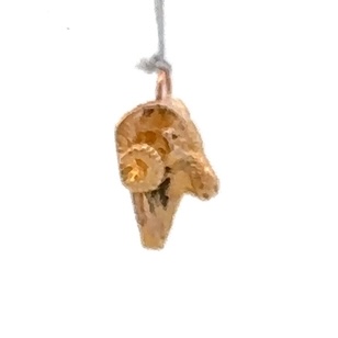 Estate 10K Rams Head Charm 078112 - Image 2