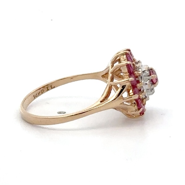 Lady's Ruby & Diamond Estate Ring 078125 - Image 2