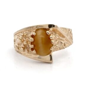 Lady's Tiger Eye Estate Ring 078133