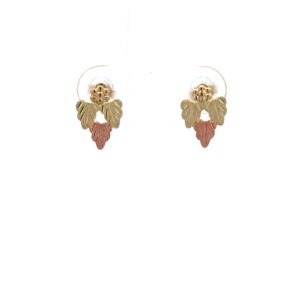 Black Hills Gold Post Estate Earrings 078145