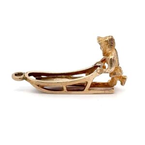 Estate 10K Musher & Sled Charm