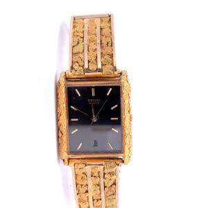 Seiko Gold Nugget Mid Sized Watch