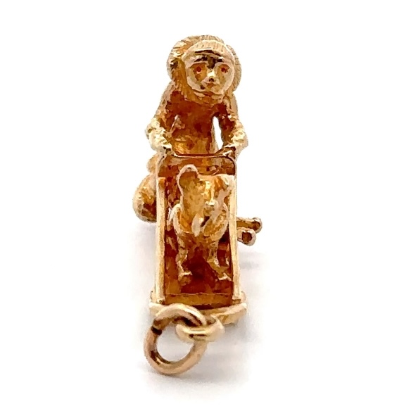 Estate Dog Musher Sled Charm 090326 - Image 4