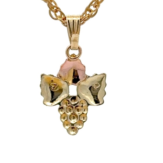 Estate Black Hills Gold Ladies Pendant 090361 - Image 3