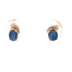 Estate 14K Sapphire Earrings 090543