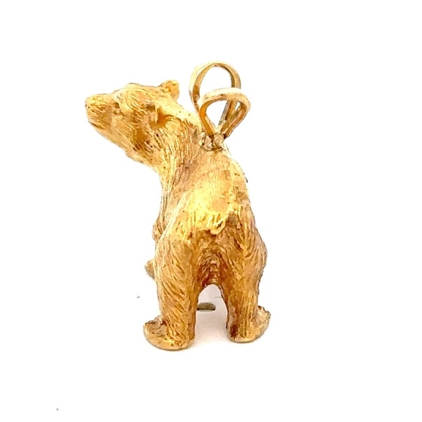 Estate 10K Bear Pendant/Charm 090669 - Image 4