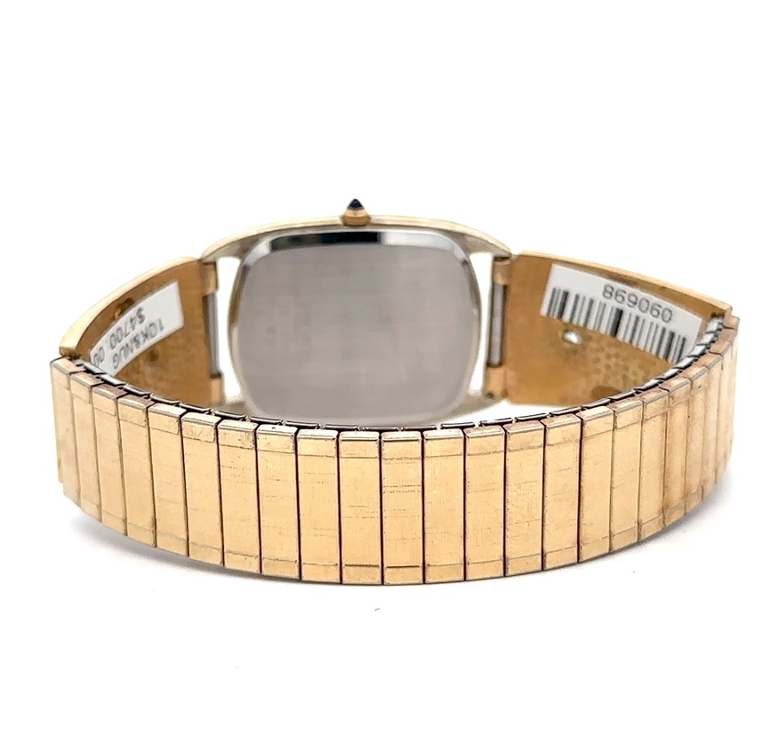 Seiko Gold Nugget & Diamond Estate Watch - Image 4