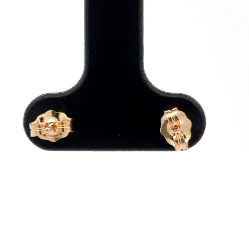 Gold Nugget Post earrings 519436 - Image 3