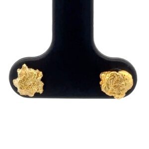 Gold Nugget Post Earrings 531563