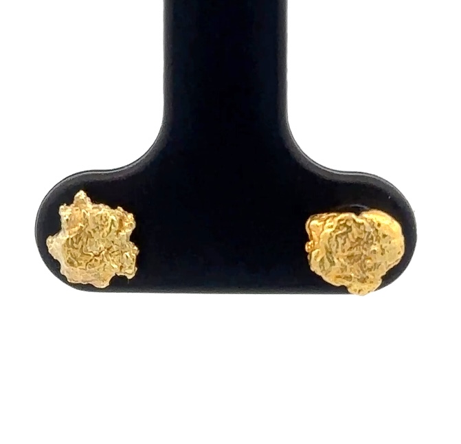Gold Nugget Post Earrings 531563