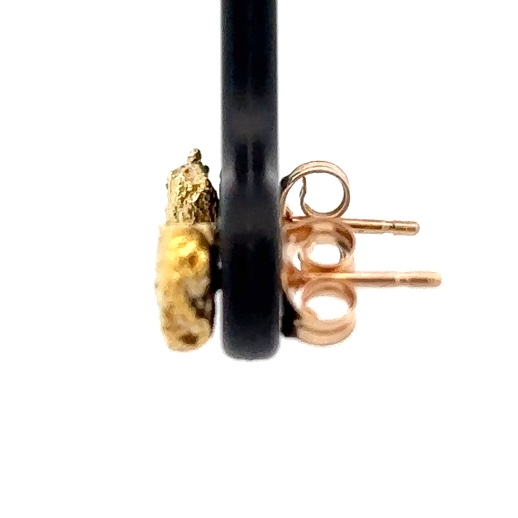 Gold Nugget Post Earrings 531563 - Image 2