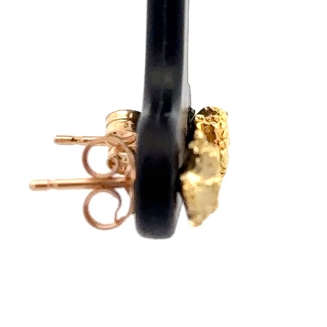 Gold Nugget Post Earrings 531563 - Image 4