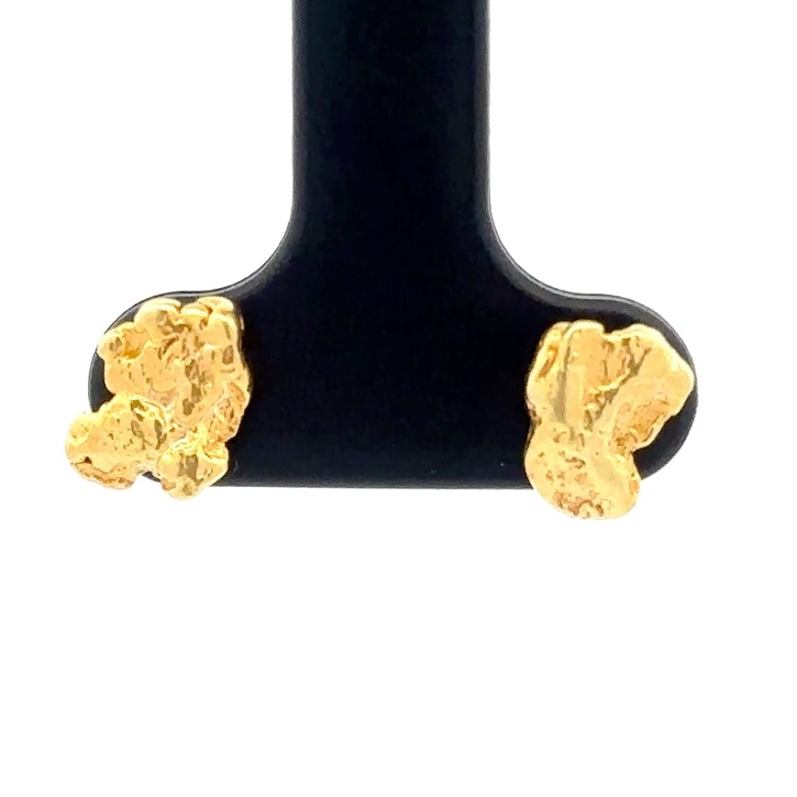 Gold Nugget Post Earrings 531566