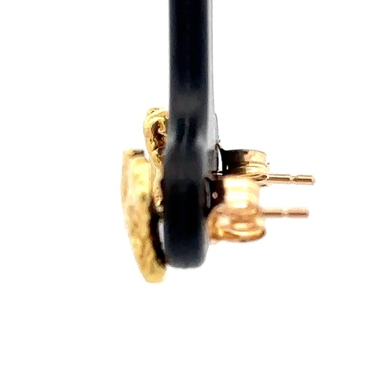 Gold Nugget Post Earrings 531566 - Image 2