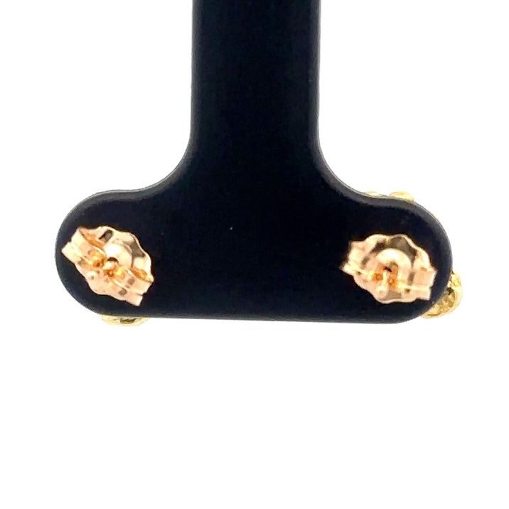Gold Nugget Post Earrings 531566 - Image 3