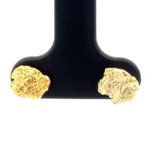 Gold Nugget Post Earrings 531571